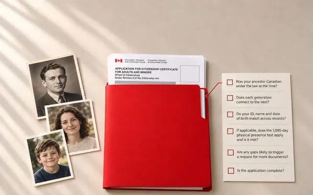What an IRCC officer looks for in your citizenship by descent application