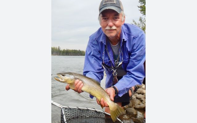 The challenges and rewards of chasing Alberta’s brown trout on the fly