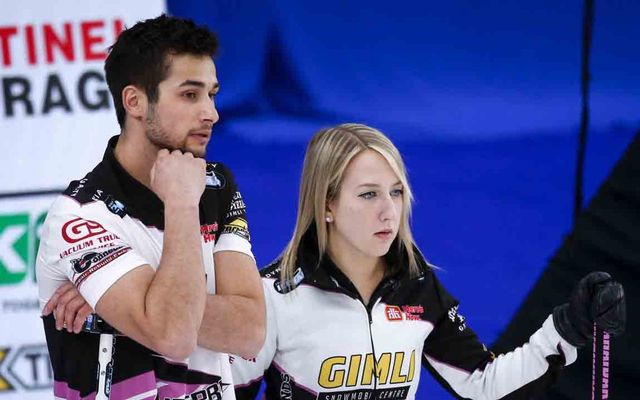 Canada’s Lotts suffers first loss at mixed doubles curling worlds
